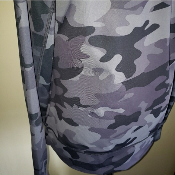 5 For $25✨️ Lole Womens Medium Work Out Army Print Camo Jacket ZipUp Sweater - Picture 5 of 8